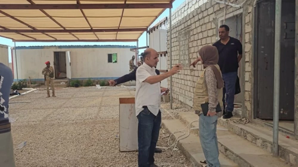 اللجنة الوطنية لحقوق الإنسان تزور السجون السرية في مطار الريان.