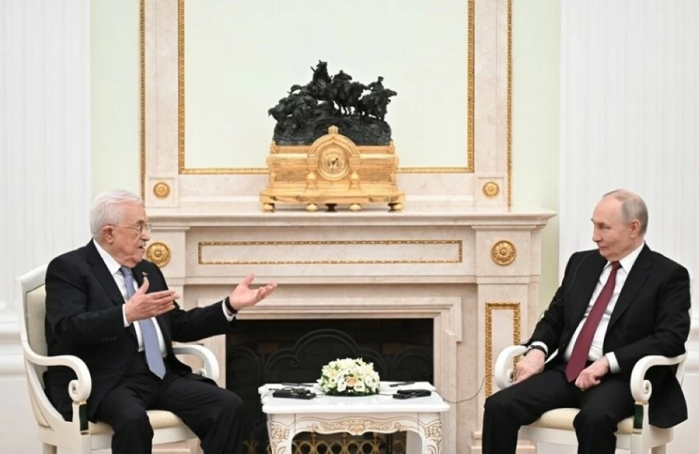 بوتين وعباس