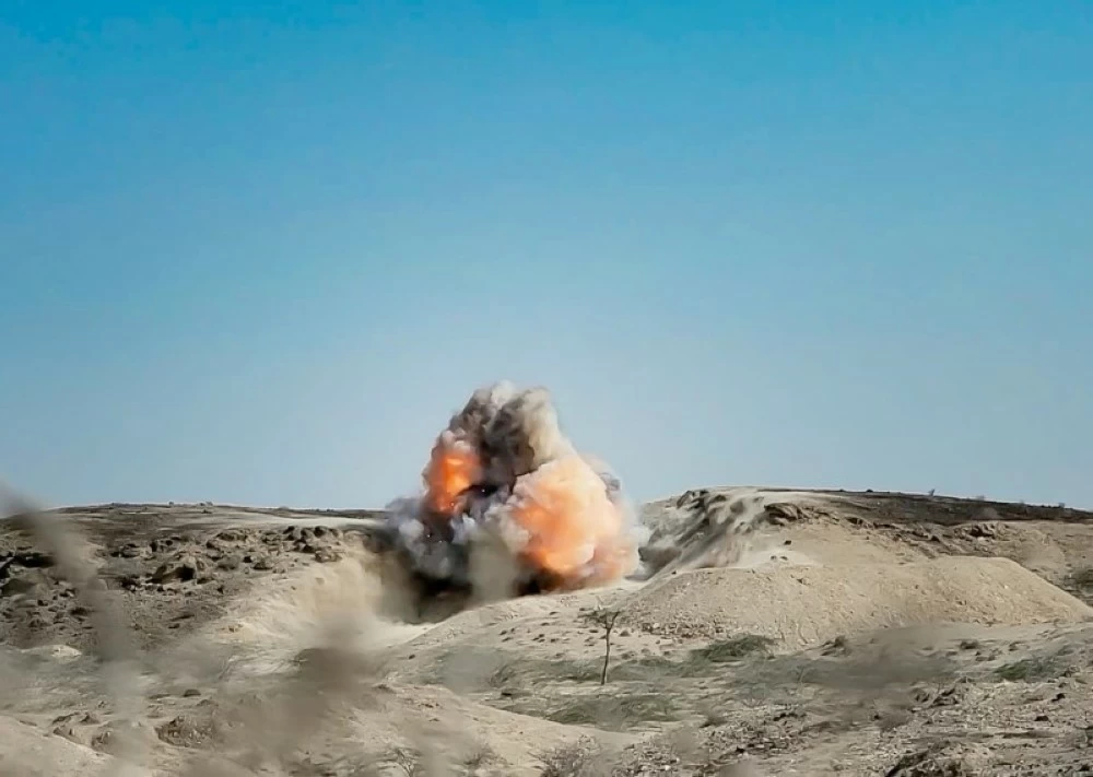 الألغام والعبوات الناسفة التي جرى إتلافها اليوم في المكلا