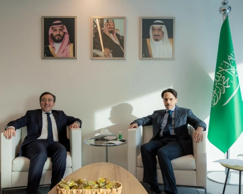 وزير الخارجية يلتقي وزير خارجية إسبانيا
