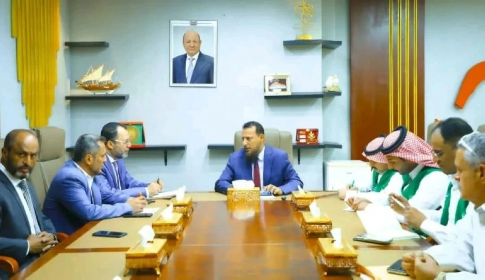 محافظ عدن يثمّن جهود المملكة.. و«إعمار اليمن» يبحث تنفيذ حزمة مشاريع تنموية كبرى