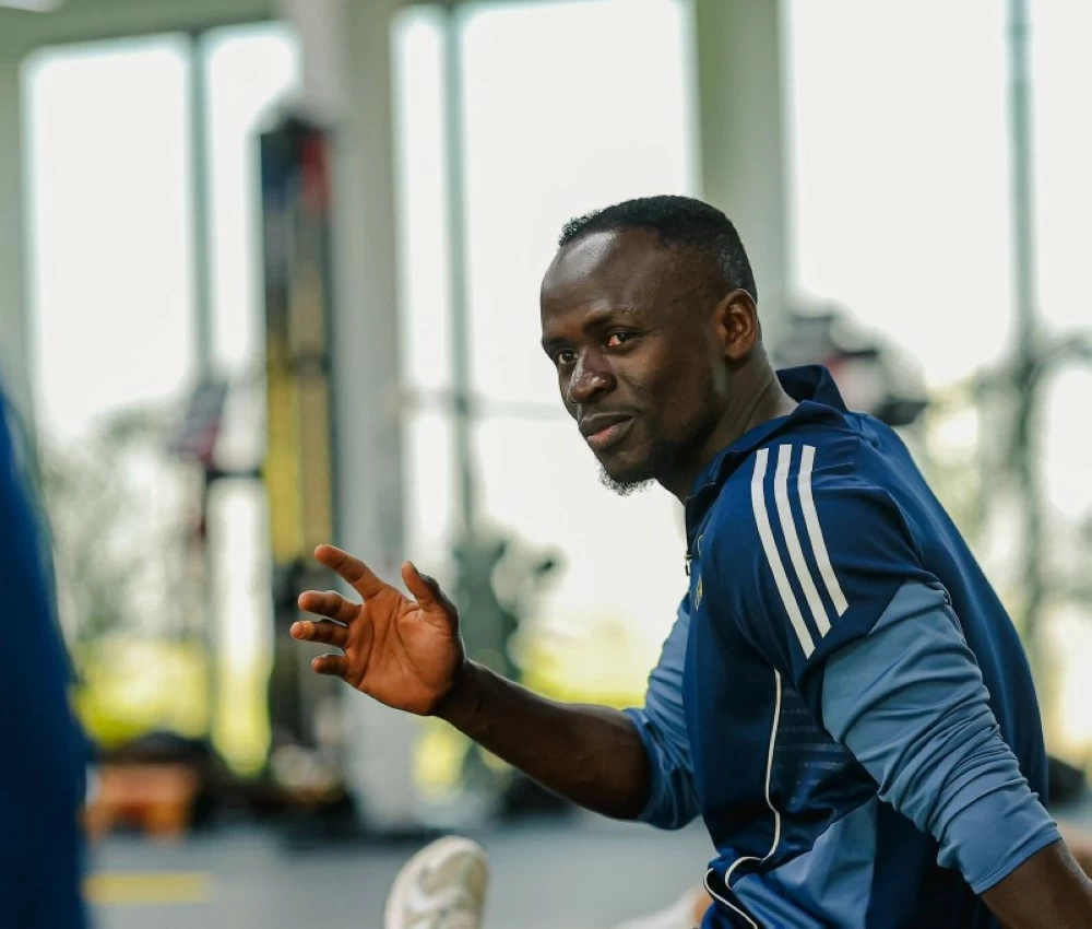 النجم النصراوي ساديو ماني.