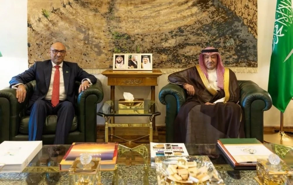 نائب وزير الخارجية يستقبل سفير جمهورية باكستان لدى السعودية