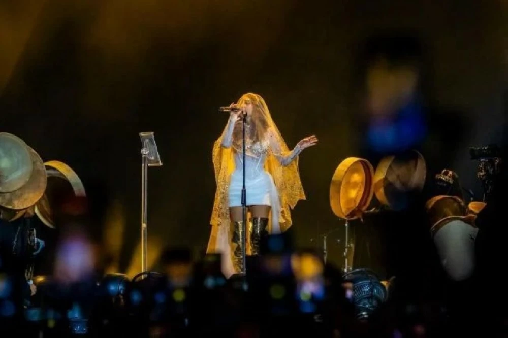 ميريام فارس تتألق في ختام LIV Golf Riyadh.