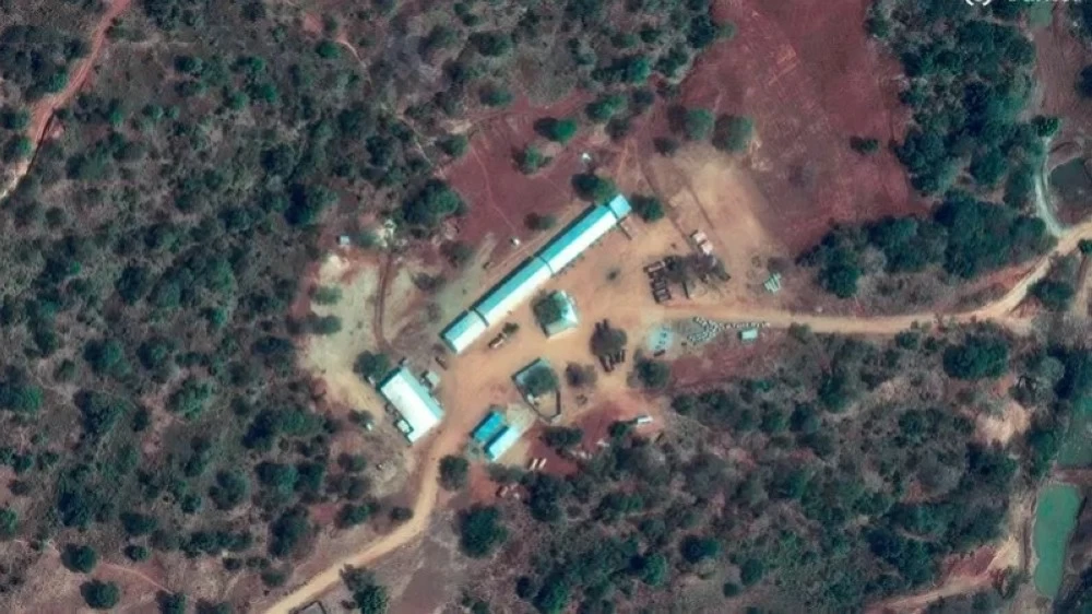 معسكر الدعم السريع في إثيوبيا(صورة بالأقمار الصناعية)