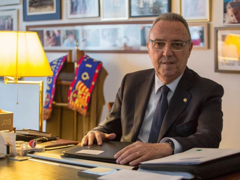 رئيس برشلونة السابق جوان غاسبارت.