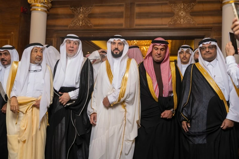 منشاوي وبن جحلان تحتفلان بعقد قران أحمد