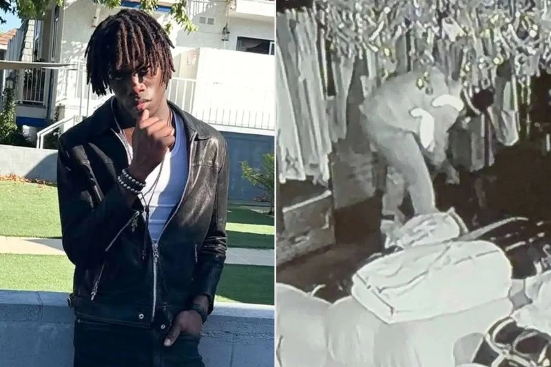 عارض أزياء ينفذ سرقة فاخرة. للاطلاع على 