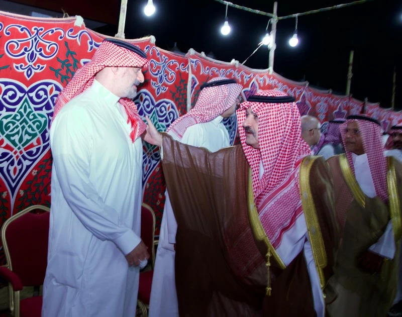 الأمير مشعل بن ماجد مواسيا سعيد بن زقر