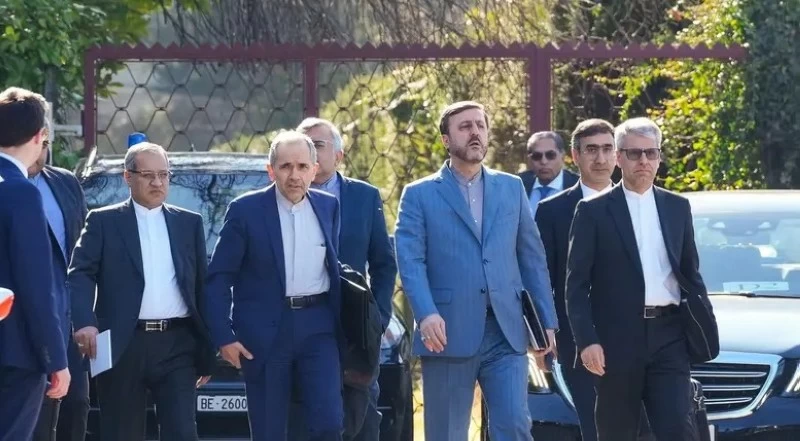 الوفد الإيراني.