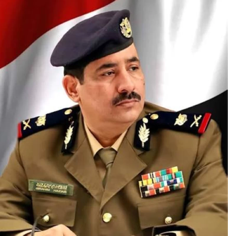وزير الداخلية اليمني اللواء الركن إبراهيم حيدان