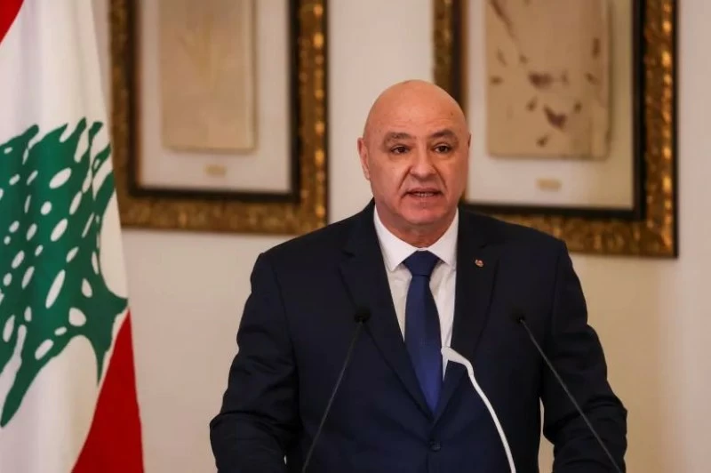 الرئيس اللبناني.