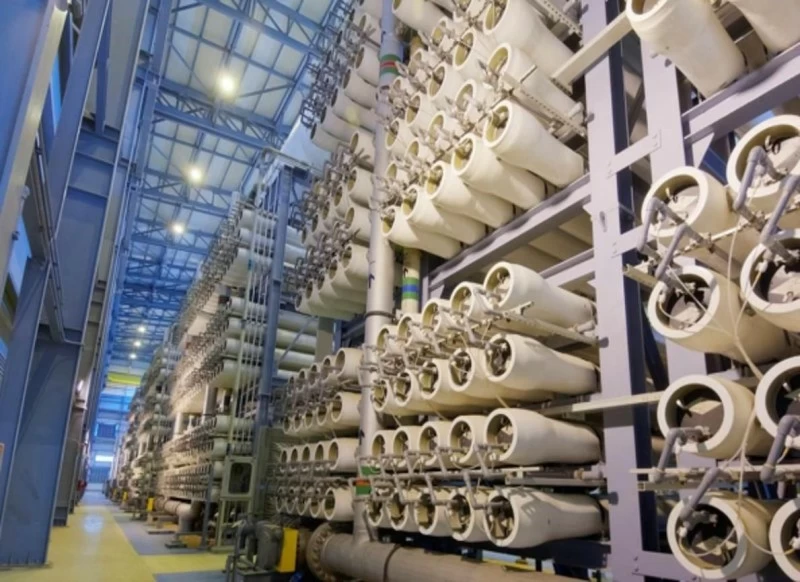 محطة ضخ مياه بإحدى المناطق.