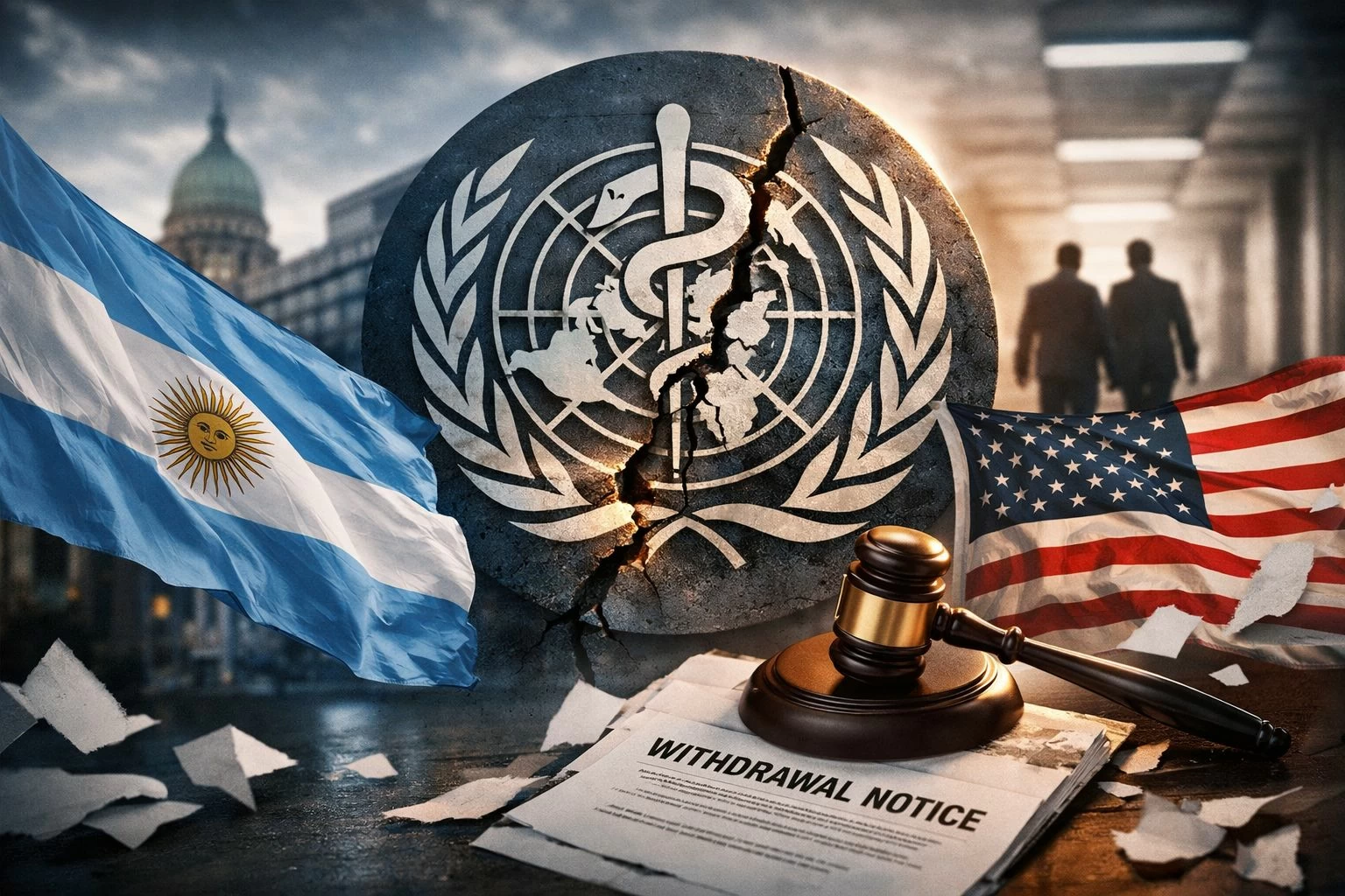 عاجل | بعد أمريكا.. الأرجنتين تغادر «الصحة العالمية» وتفتح باب التشكيك في مستقبل المنظمة. للاطلاع على 