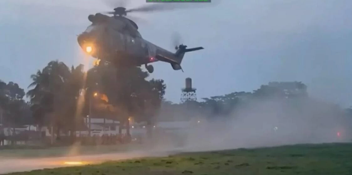 قوات أمريكية أثناء العملية.