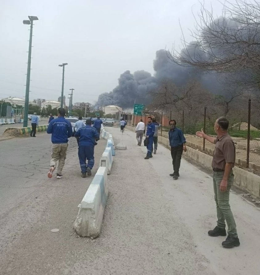 قصف امريكي على طهران