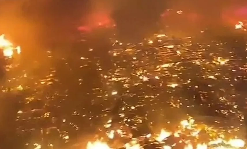 حريق في ولاية صباح الماليزية يدمر 200 منزل ويشرد المئات