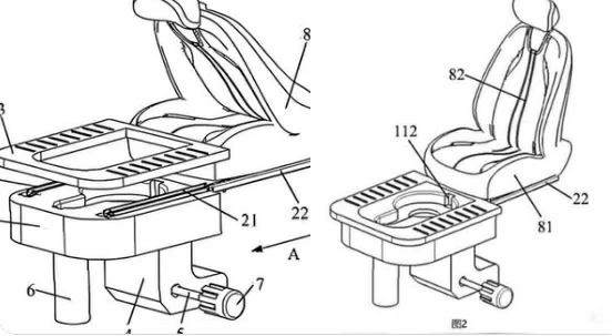 براءة اختراع صادمة.. شركة صينية توفر مرحاضاً مخفيّاً داخل السيارة