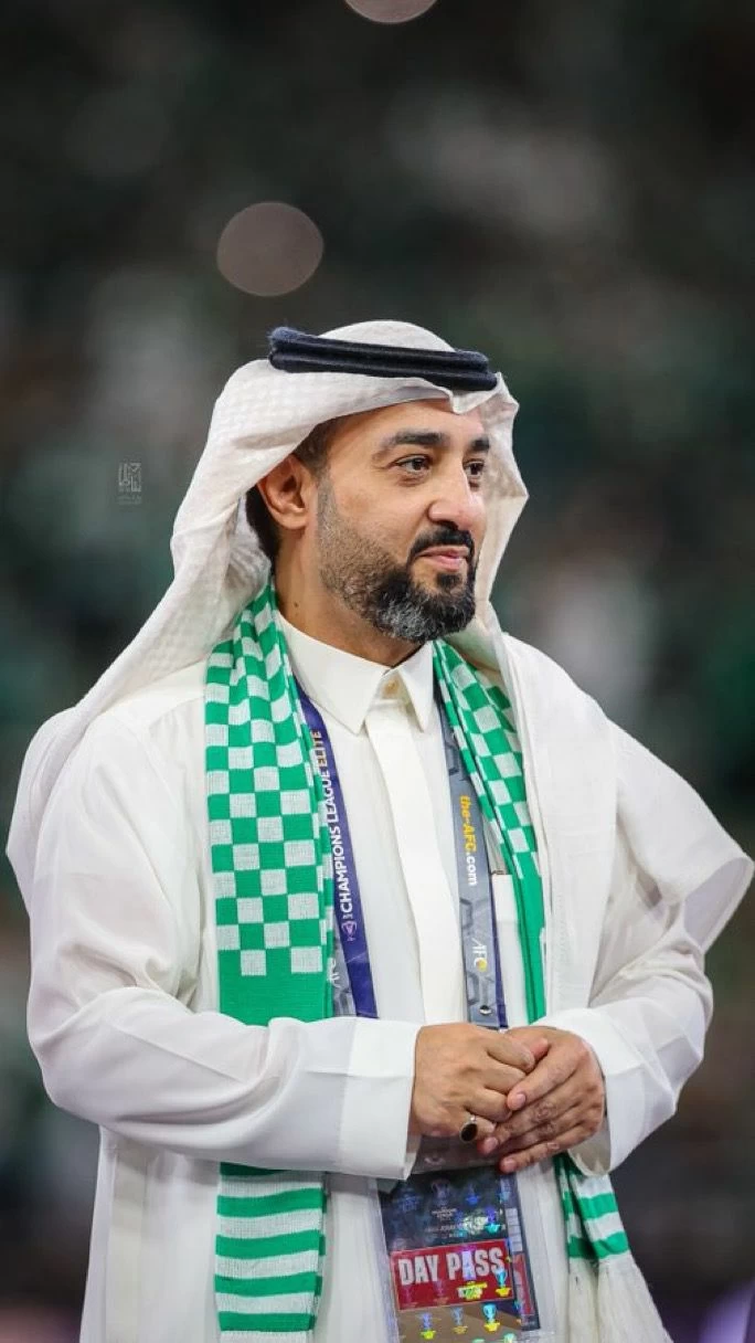 رئيس مجلس إدارة شركة النادي الأهلي خالد الغامدي.