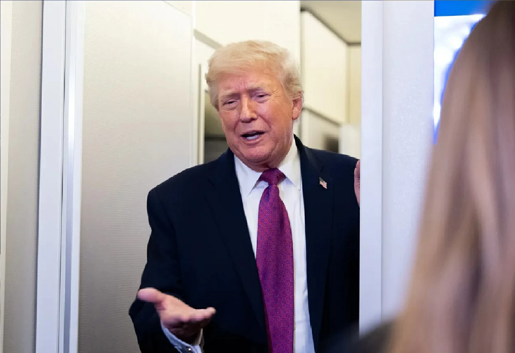 ترمب من البيت الأبيض.