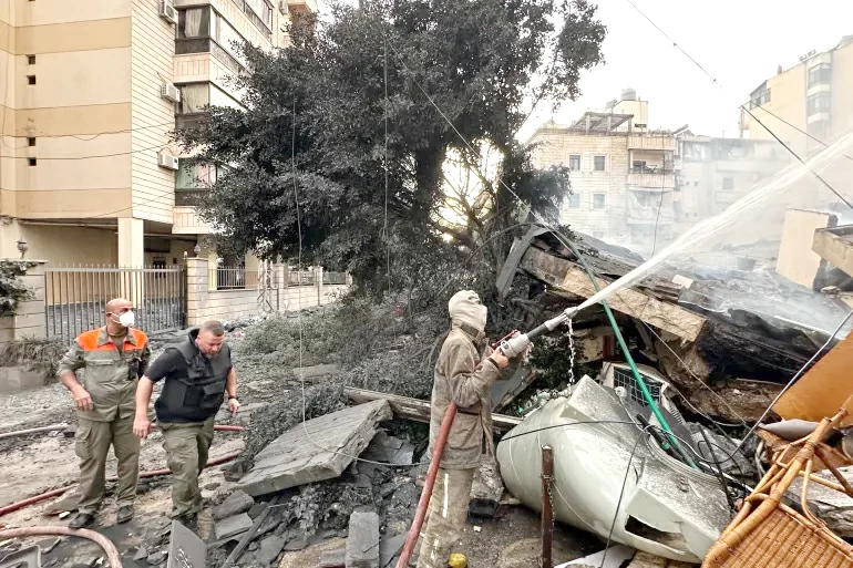 قرى دمرتها إسرائيل في جنوب لبنان.