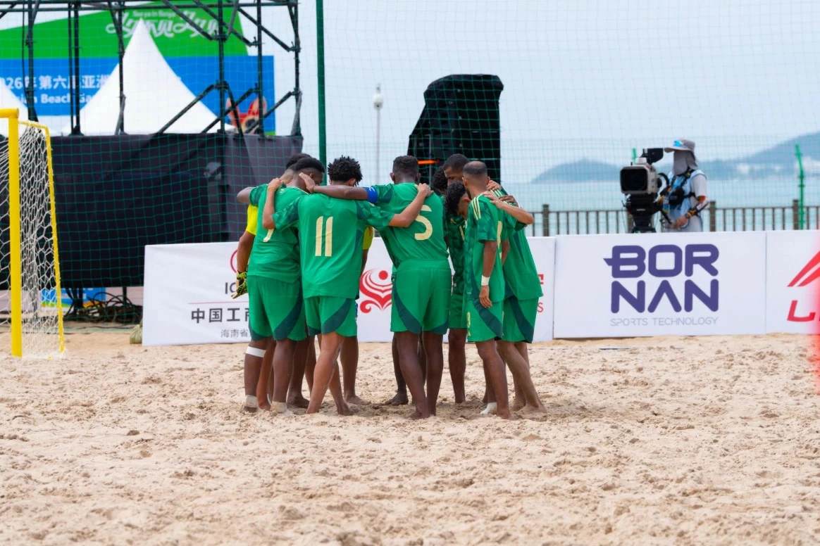 أخضر الشاطئية يواجه فلسطين على برونزية «سانيا 2026»