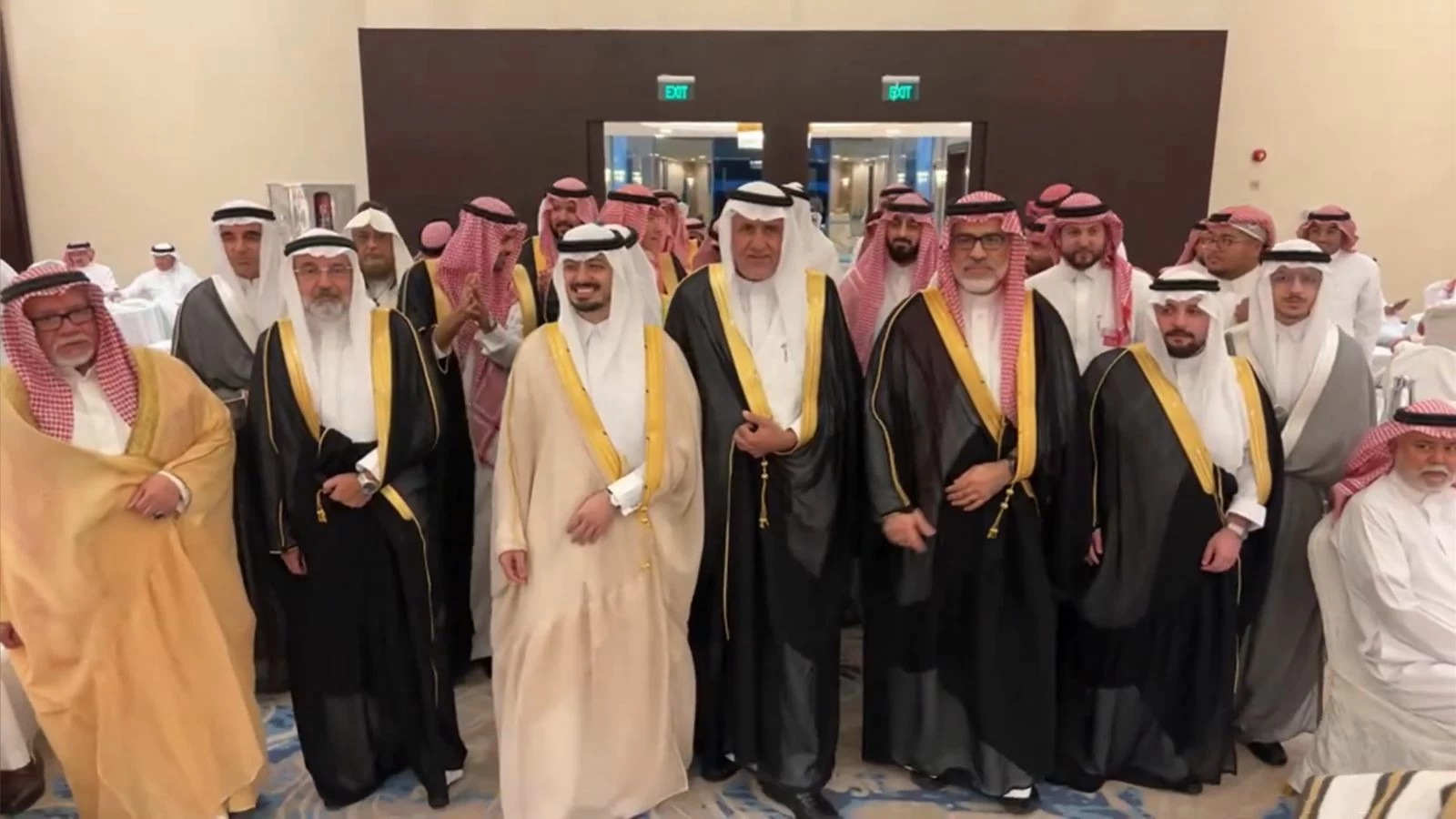 حجازي والكردي يحتفلان بعقد قران جود وراكان