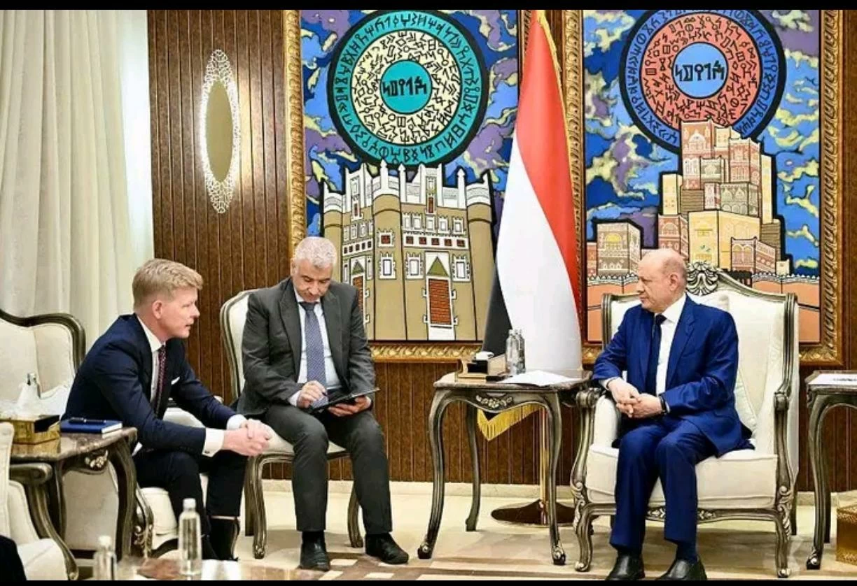 العليمي: السلام المستدام عبر استعادة المؤسسات وتحقيق العدالة