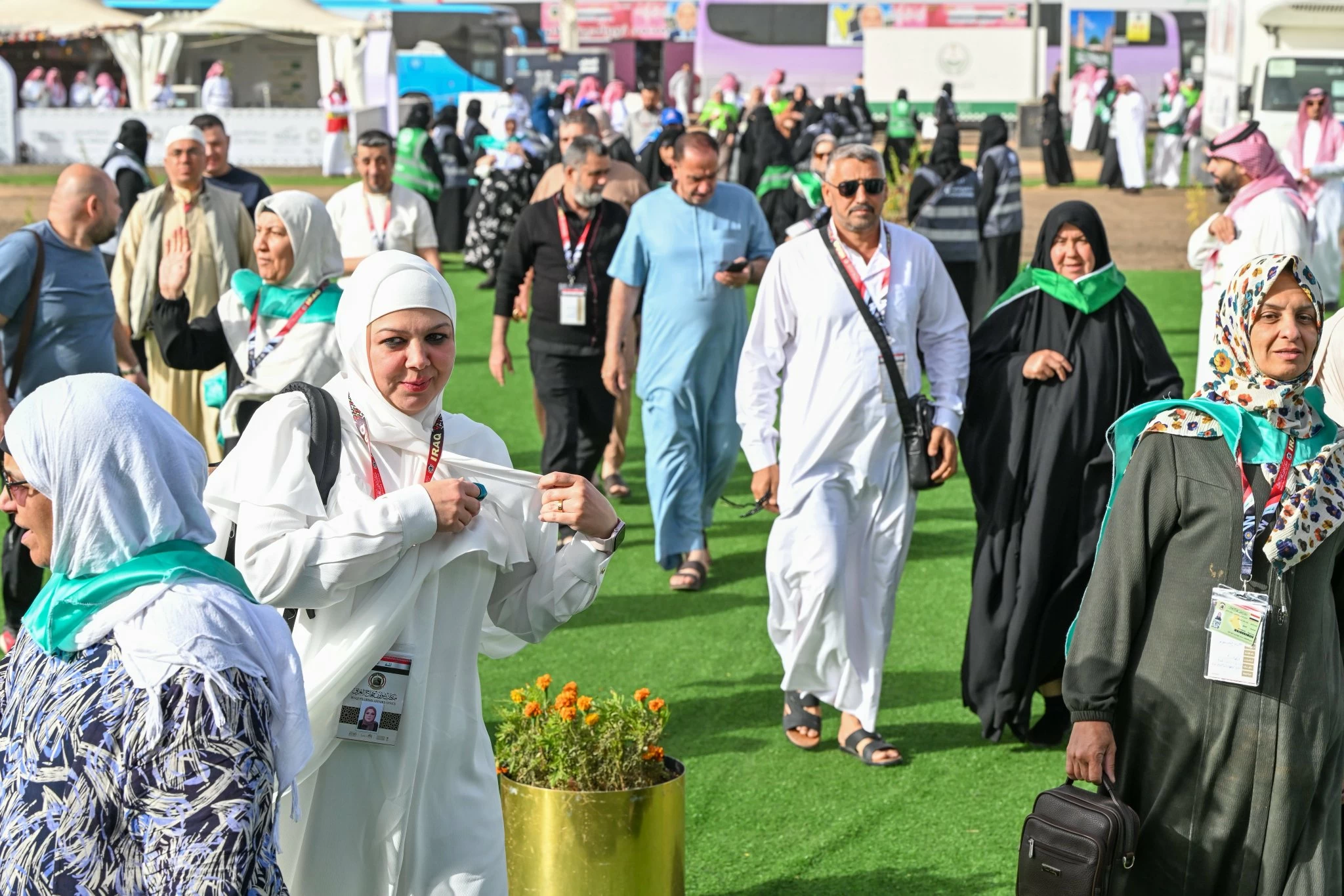 أكثر من 30 ألف حاج عبروا مدينة الحجاج في حائل.. و689 متطوعاً ومتطوعة في خدمة ضيوف الرحمن