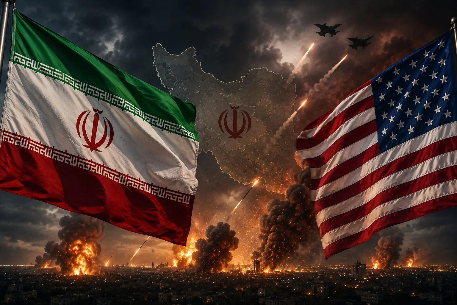 تصاعد الضربات الأمريكية داخل إيران.. انفجارات من طهران إلى بندر عباس