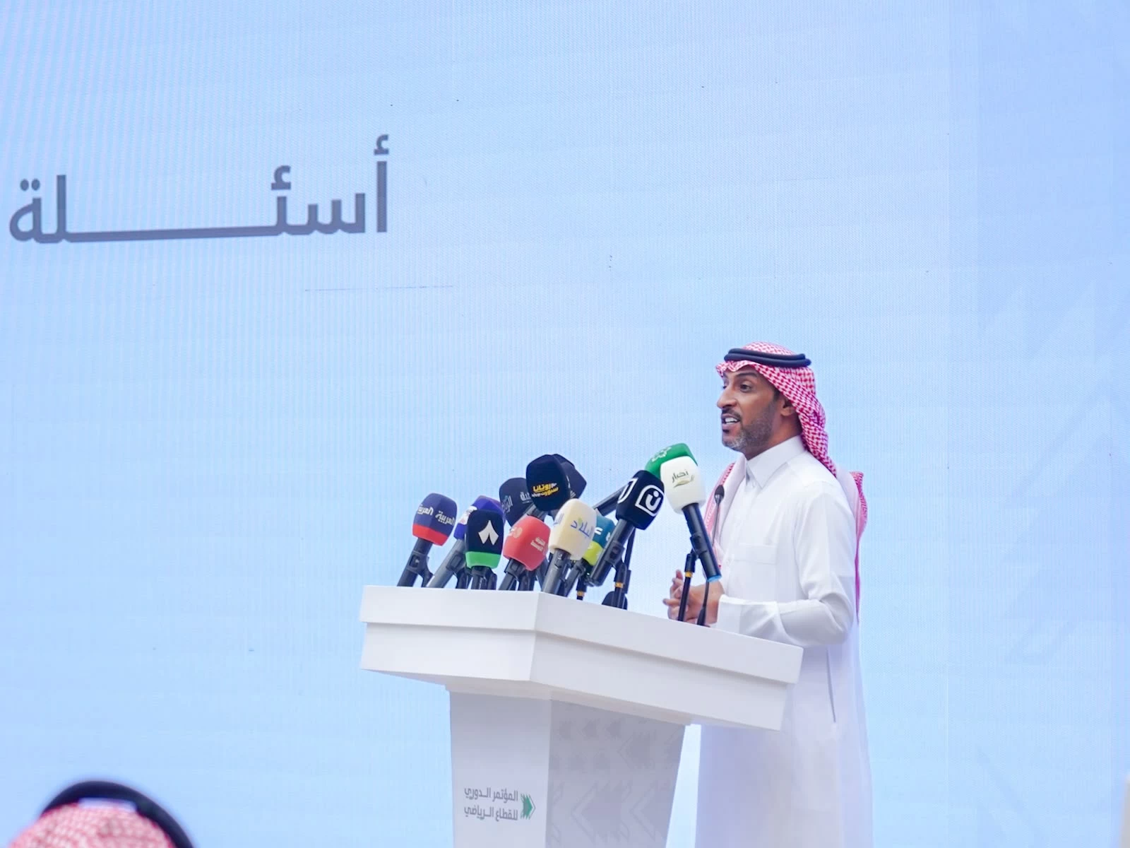 نفى تدخله في انتخابات اتحاد القدم.. المسعد: نصف مليار للألعاب المختلفة