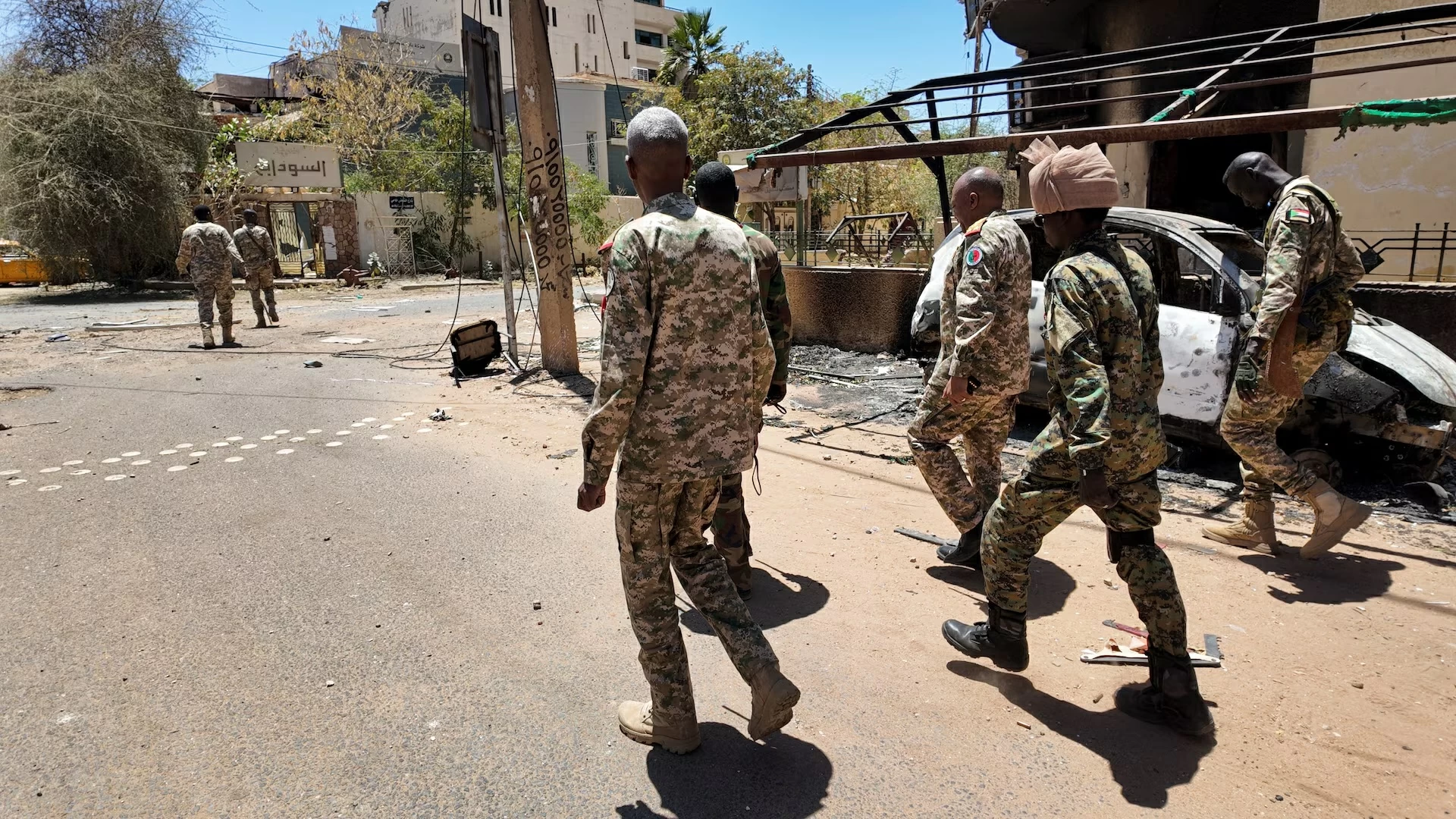 قوات من الجيش السوداني