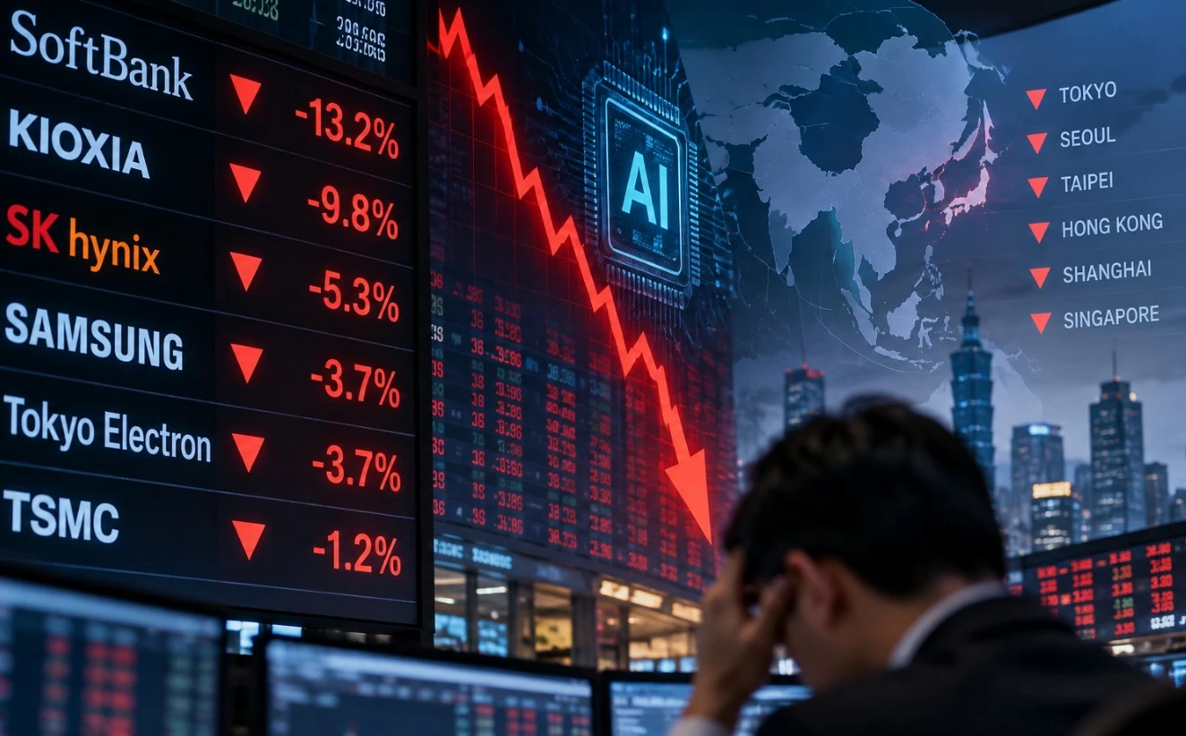 دعوات إبطاء تطوير نماذج الـ«AI» تهوي بأسهم التقنية في آسيا