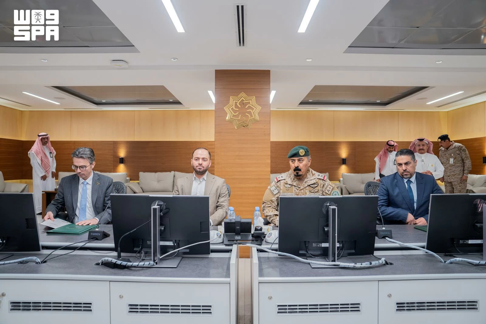 التحالف الإسلامي العسكري لمحاربة الإرهاب والجمهورية العربية السورية يبحثان شراكة متكاملة لمواجهة الإرهاب. (واس).