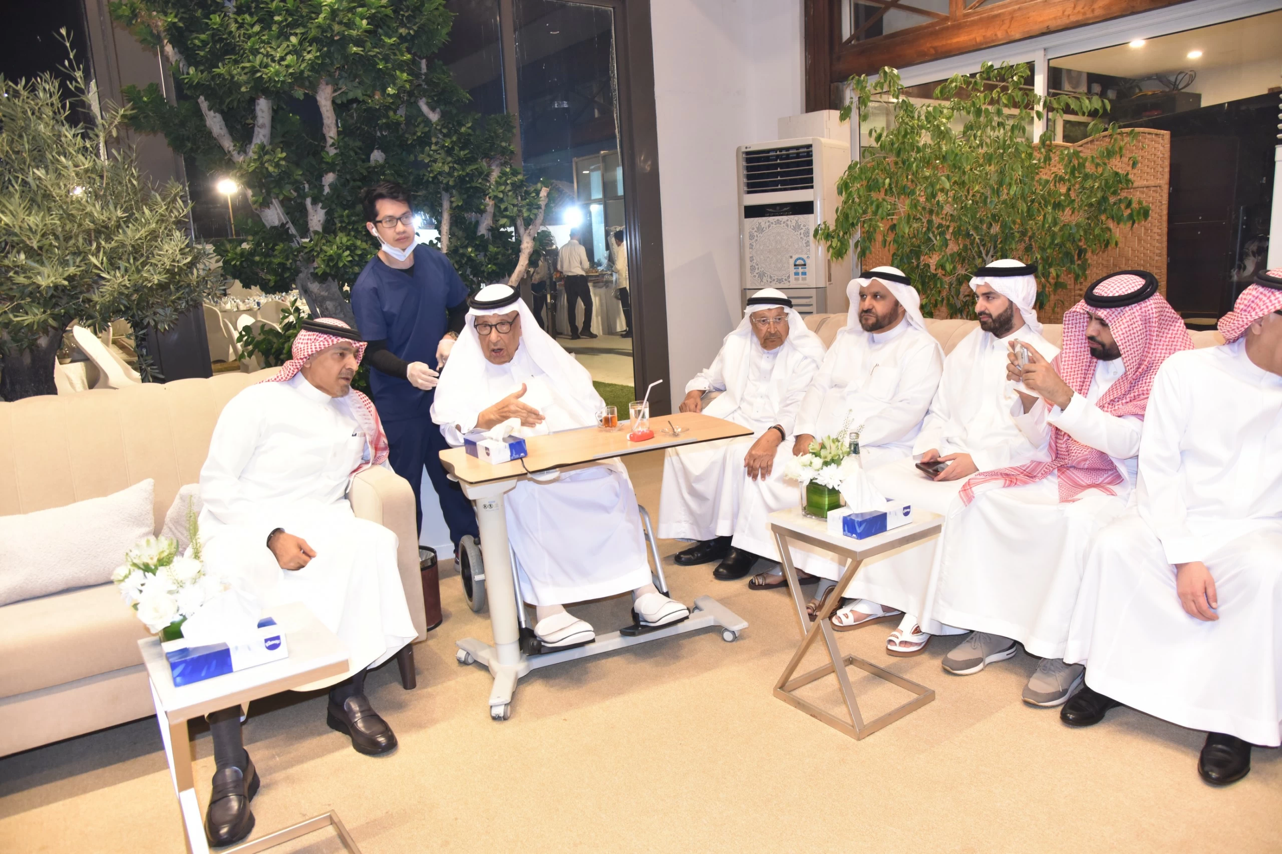 عبدالرحمن فقيه يحتفي بعبدالله كامل بمناسبة إعادة انتخابه رئيساً لغرفة مكة 
