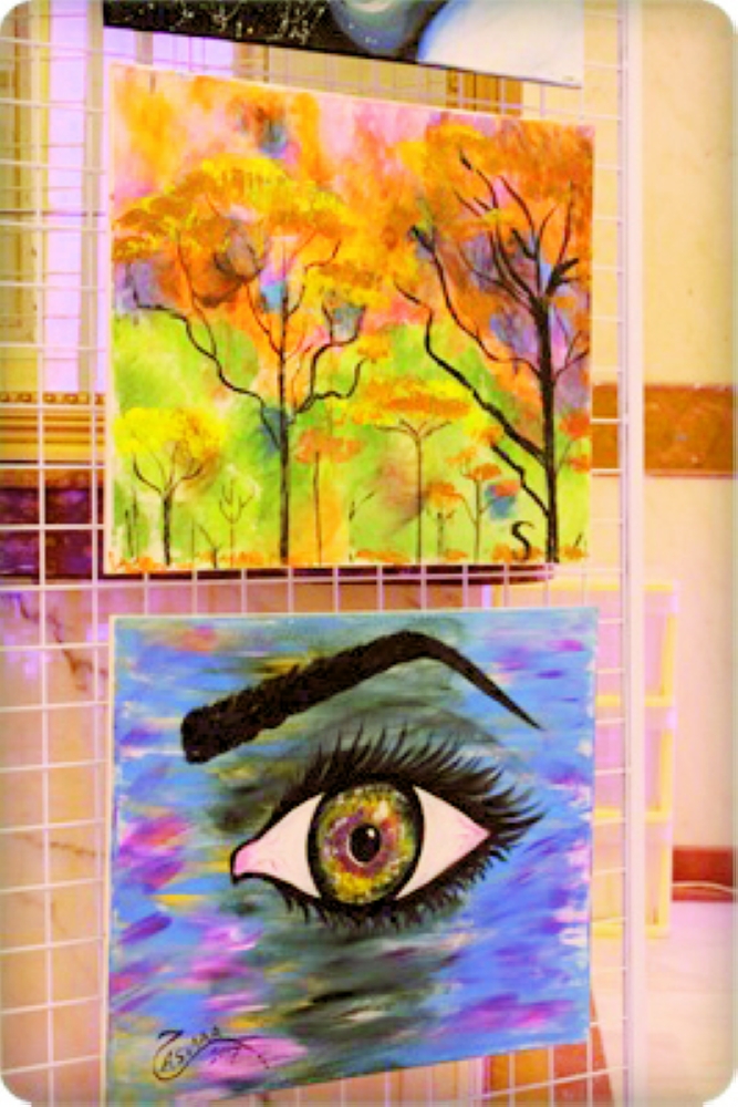 مزاد يعرض لوحات فنية لأيتام المدينة بدار التربية الاجتماعية 