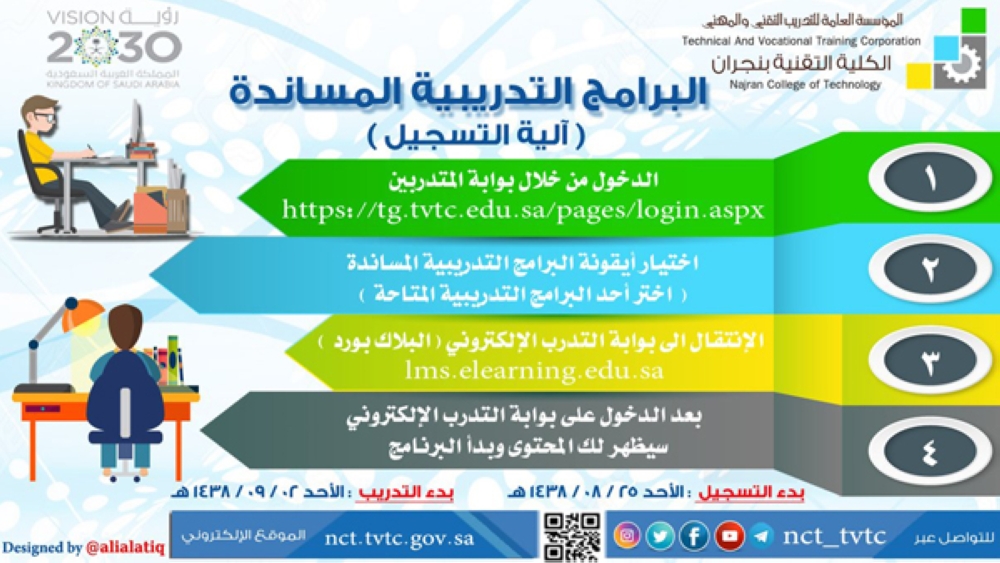 كيف ادخل بلاك بورد كلية التقنيه المرسال