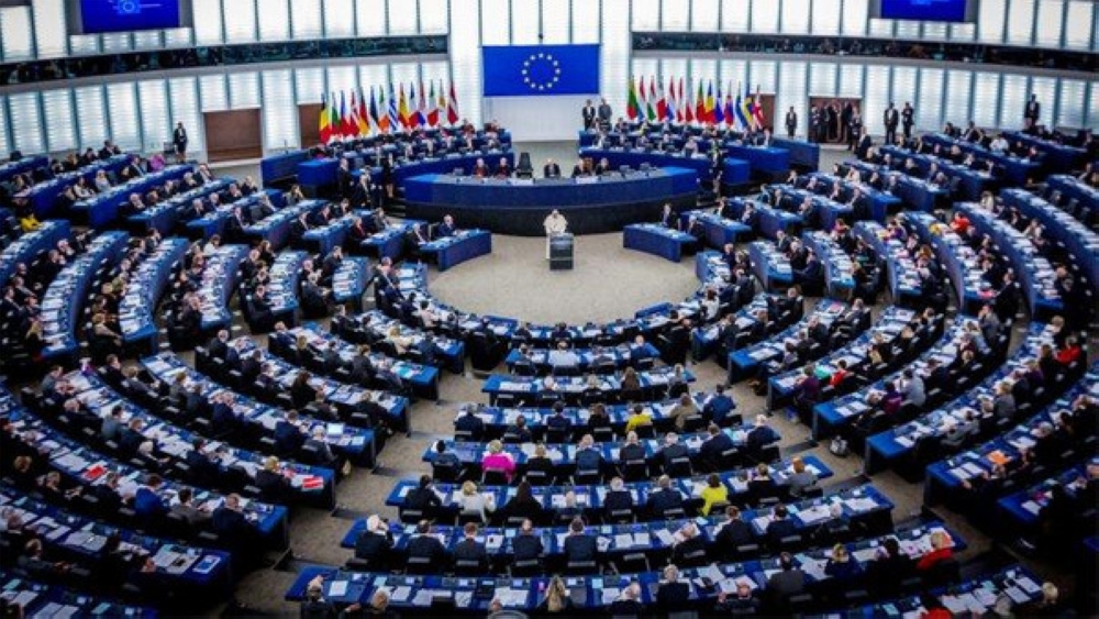البرلمان الأوروبي أثناء اجتماع له أخيرا .( متداولة)