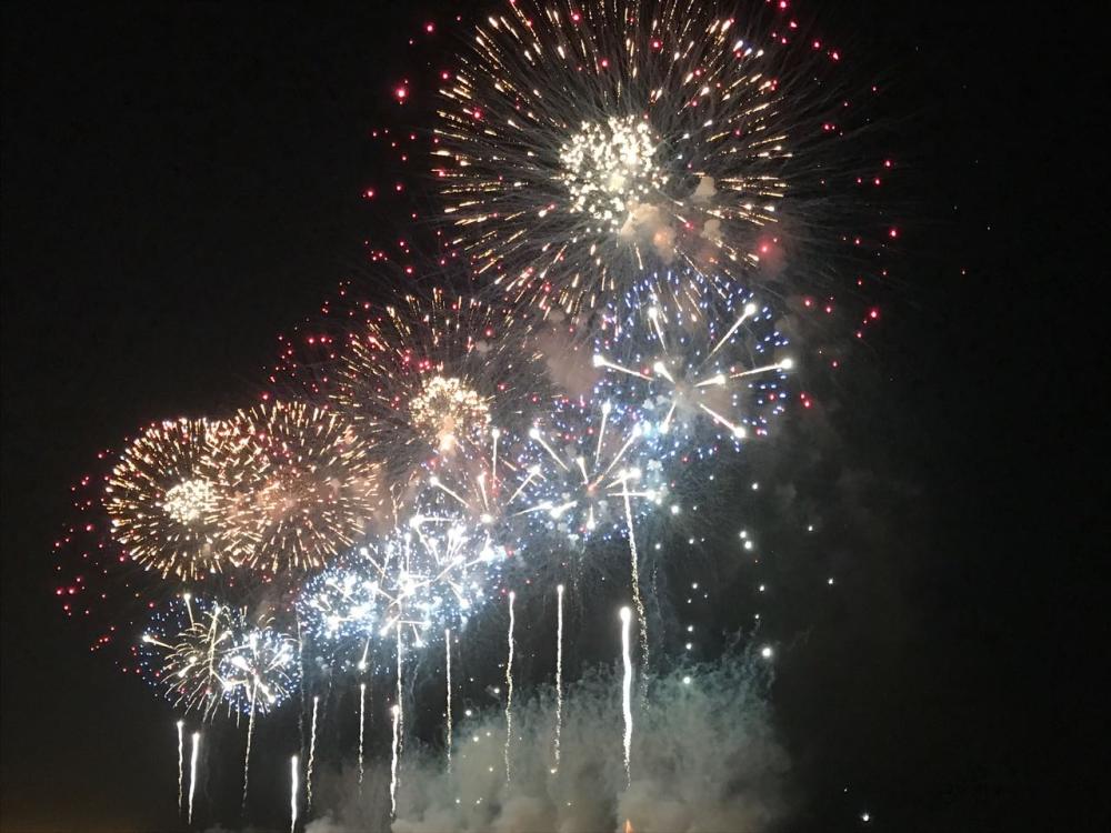 احتفالات الألعاب النارية في سماء الدرعية  (2)