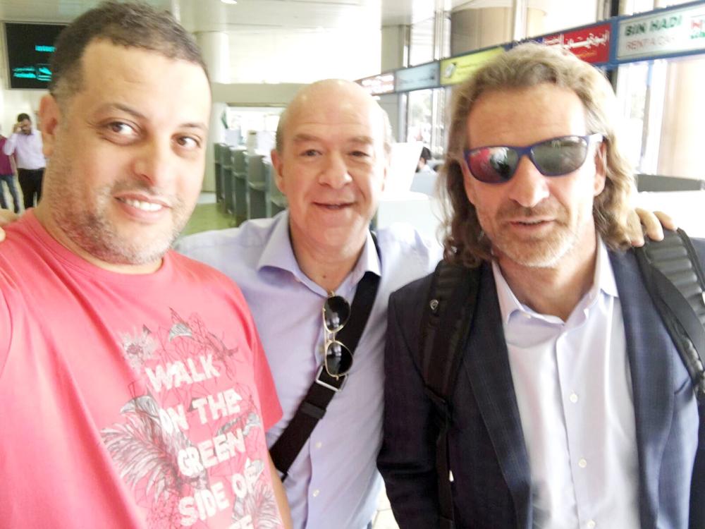 





الأوروغوياني كارينيو لحظة وصوله إلى مطار الرياض.