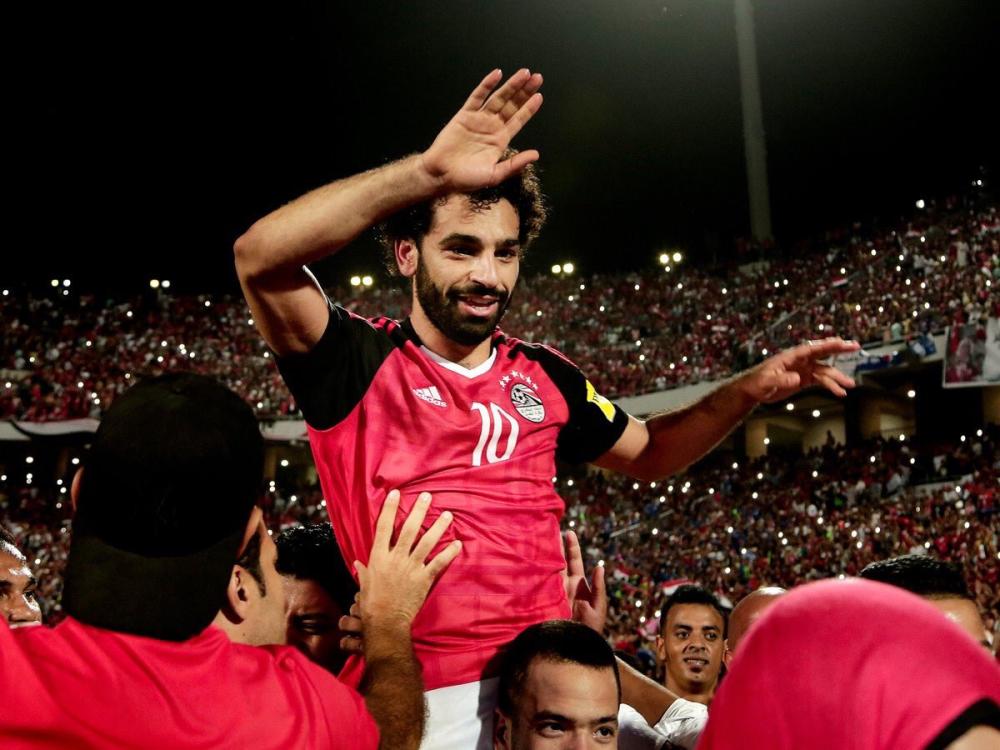 محمد صلاح نجم المنتخب