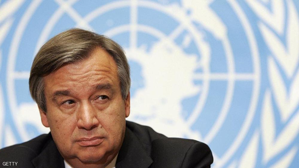Geneva, SWITZERLAND: UN High Commissioner for Refugees (UNHCR) Antonio Guterres listens during a news conference at the opening day of a United Nations conference on Iraqi refugees, 17 April 2007 at the UN Office in Geneva. A two-day UN conference winds up with promises of more help from the international community for millions of Iraqis who have fled their homes and for neighbouring countries that are shouldering the refugee burden.  AFP PHOTO / FABRICE COFFRINI (Photo credit should read FABRICE COFFRINI/AFP/Getty Images)