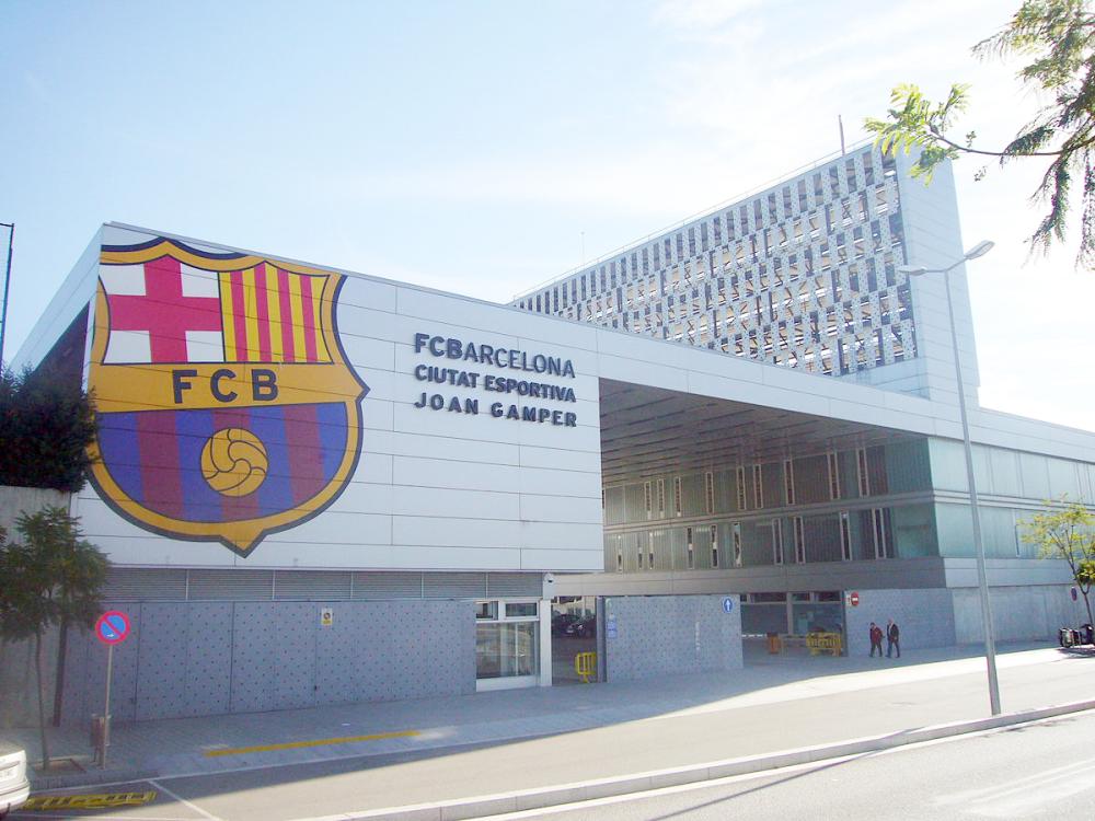 



جانب من مقر النادي الكتالوني.
