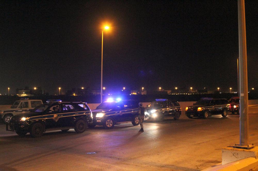 قوات الطوارئ الخاصة أثناء استعداداتها للمشاركة بالحملة (تصوير: عبدالعزيز اليوسف)