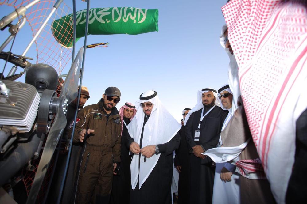  مدير جامعة طيبة يزور «مهرجان ناركم حيّة» بالصويدرة.