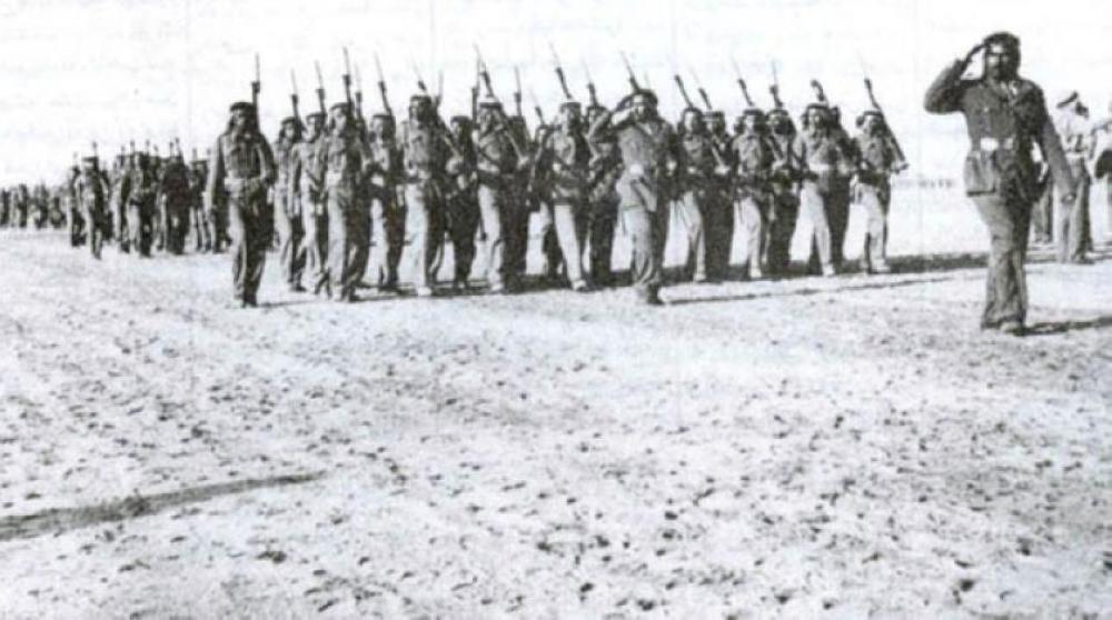 الجيش السعودي شارك ببسالة في حرب 1948.