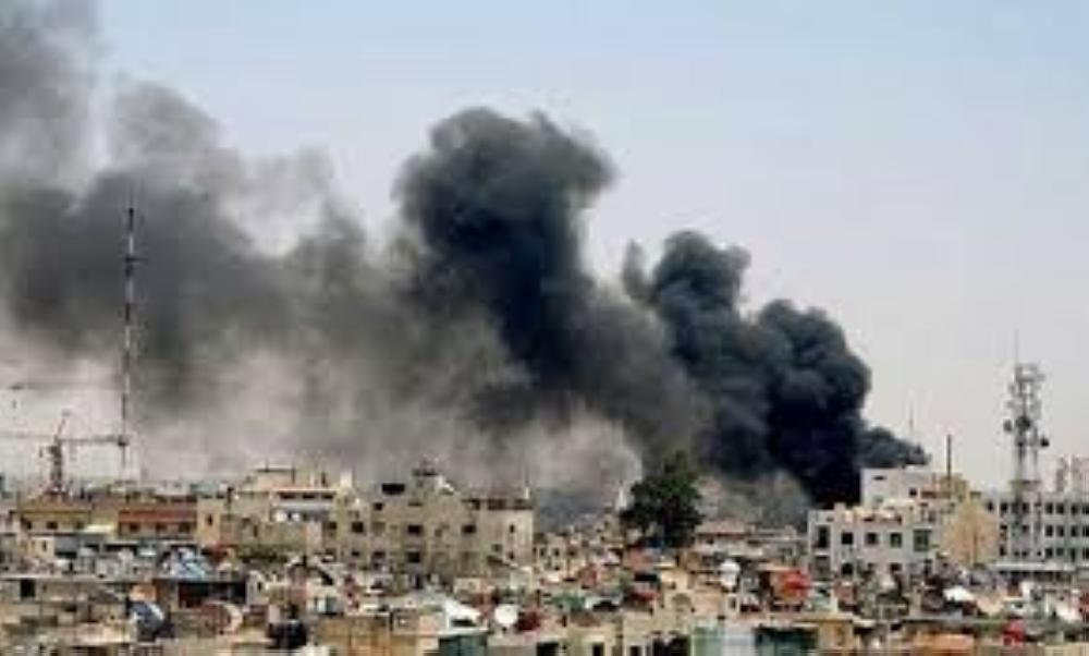 قصف مخيم اليرموك