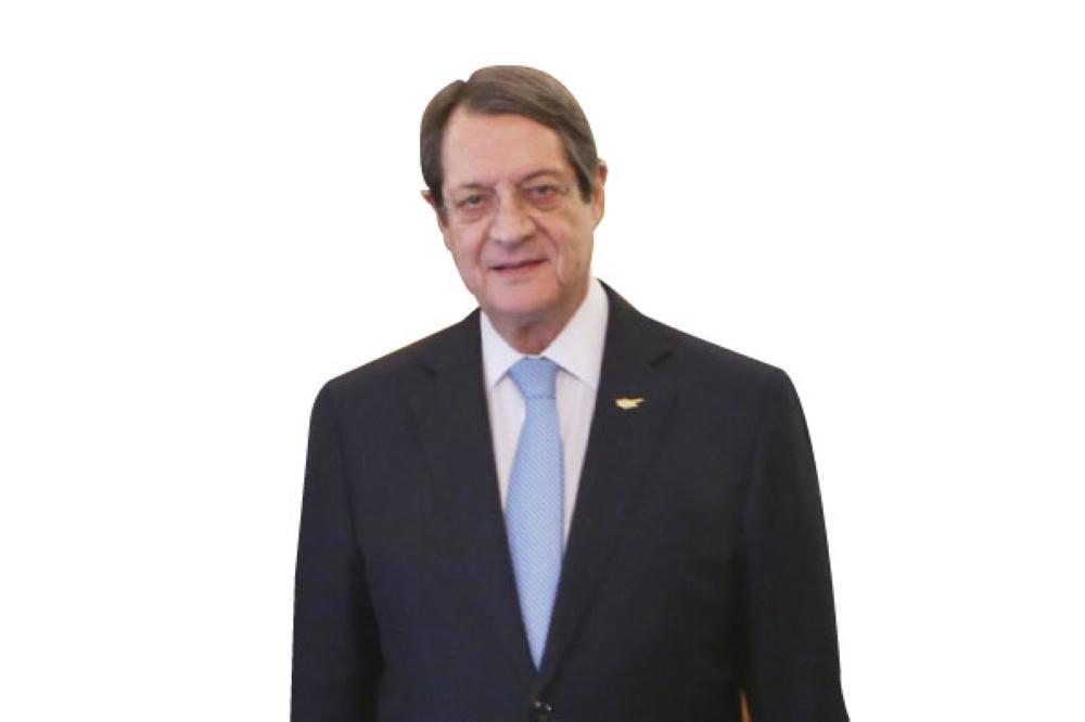 الرئيس القبرصي نيكوس اناستاسياديس