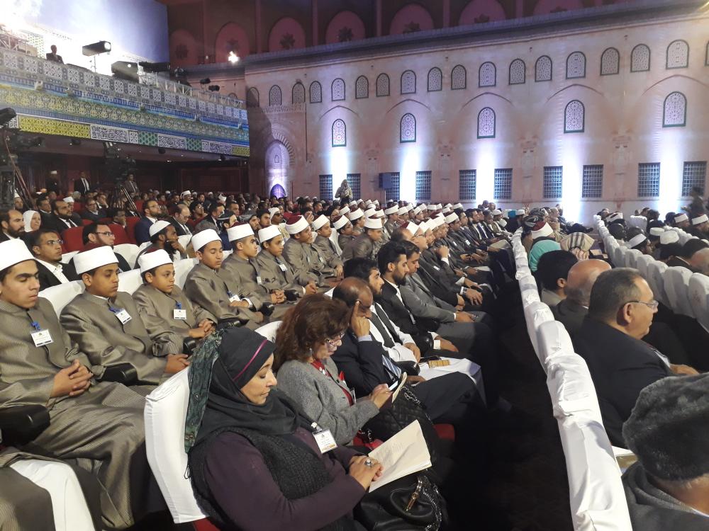 



المشاركون في مؤتمر نصرة القدس في القاهرة أمس.   (عكاظ)