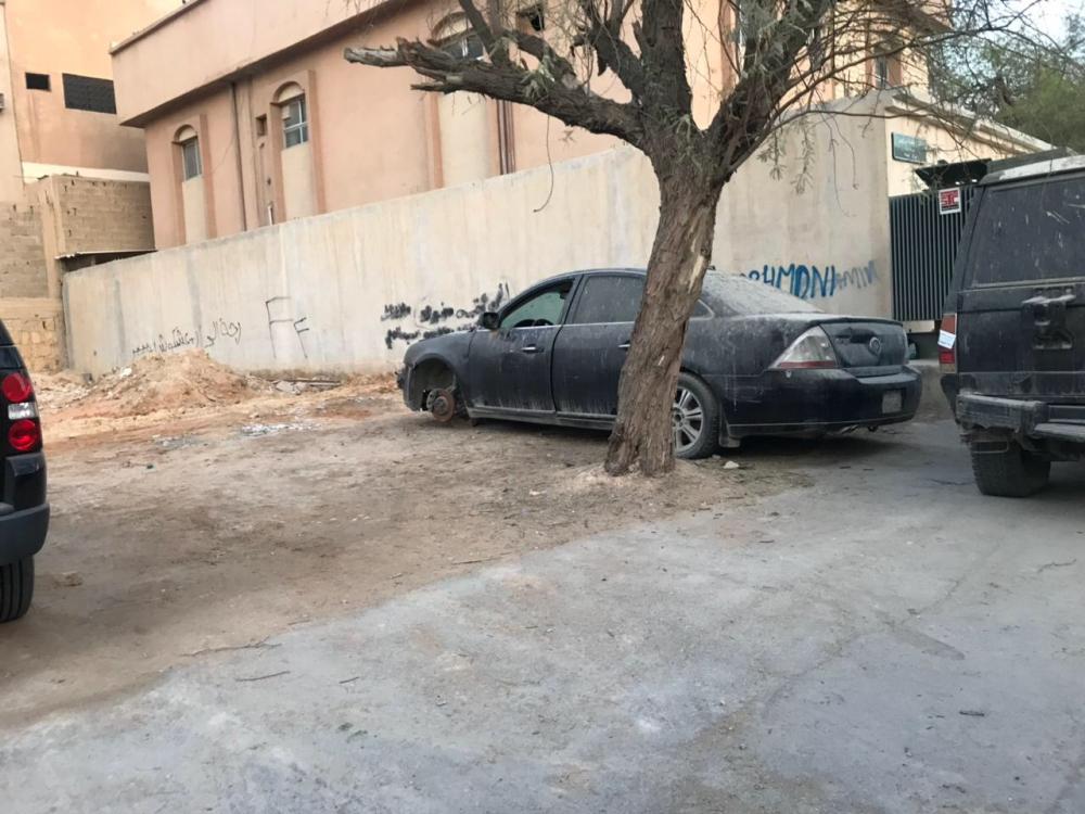 سيارات تالفة في «الدار البيضاء».